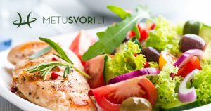 Baltymų ir vitaminų dieta
